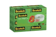 Scotch 810 Magic Sticky Tape 19mmx25m Pack 8 Rolls