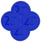 BPA Free Blue Kitchen Container Lids for Refrigerator Microwave Dishwasher Safe