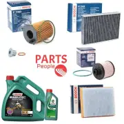 FOR DS DS4 1.6 16-18 BOSCH SERVICE KIT OIL AIR CABIN FUEL & 5L CASTROL C2 0W30