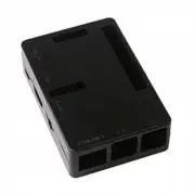 Black Case Shell Raspberry Pi 3 Model Case Cover Shell Port Enclosure Box