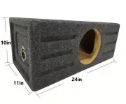 C8 0.75ft 35hz -Car Audio Single 8" Subwoofer Sub Box Speaker-Reinforced