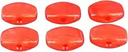 Guitar Tuning Peg Buttons Comfortable Grip Tuner Buttons Electric Acoustic Guitar Essentials (Red)