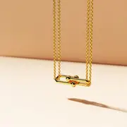 Gleaming Fusion Necklace in Gold