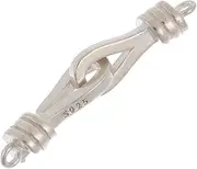 SHINEOFI String for Bracelets DIY Accessory Silver Buckle for Necklace and Bracelet Repair