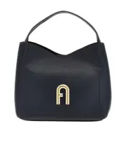 Furla Primula Logo Plaque Tote Bag One size Black