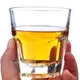 4.5安八角杯酒杯玻璃烈酒杯威士忌酒杯白酒杯洋酒杯小水杯杯子1入