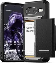 [VRS DESIGN] Damda Glide Pro Case Designed for Google Pixel 8 (2023) Heavy Duty Wallet Cover - Groove Black