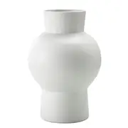 [James Lane] Zola Vase White - 34cm