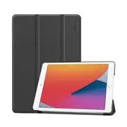 For iPad 10.2in (2019) Case Smart Flip Cover Black