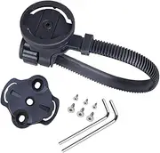 Bike Computer Mount Light Adapter,Bike Front Light Mounting Bracket Flashlight Holder for Night,Cycling Accessories,DIY
