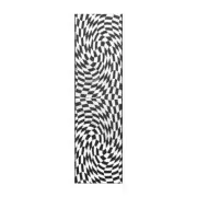 Hard Luck MFG "Checkers" Skateboard Deck Grip Tape (Black) Griptape