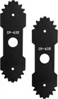 9 inch Edger Blade 638006008 638006007 with Teeth Compatible with Ryobi RY13050