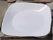 4 New Corelle® Cherish Square Salad Plates: 9 “