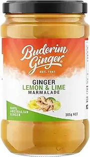 Buderim Ginger Lemon & Lime Marmalade G/F 365g