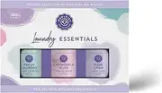 Woolzies Laundry Essentials Essential Oil Set: Use with Wool Dryer Balls or Oil Diffuser Elevate Your Laundry with All-Natural Aromatherapy Scents | Fresh Laundry, Chamomile Bliss, Pure Linen 10 ML