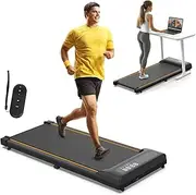 Advwin Walking Pad Treadmill, Electric Under Desk Treadmill for Home, Portable Walking & Running Machine Fitness Equipment for Gym Office, Max 8 km/h, Easy Storage, Quiet Motor