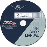 1964 Cadillac Shop Manual CD Deville Eldorado Series 62 Fleetwood Repair Service (for: Cadillac)