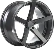 Rohana Wheels RC22 Graphite Wheel with Painted Finish (20 x 10. inches /5 x 114 mm, 25 mm Offset)