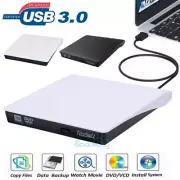Slim External CD DVD Drive USB 3.0 Writer Burner Player For Laptop PC Dell