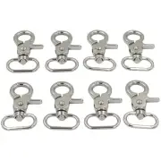 8pcs 2 inch Zinc Alloy Webbing Strap Swivel Trigger Clip Snap Hook Lobster Fa...