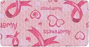 Breast Awareness Kids Travel Bed Sheet Waterproof Cot Sheet for Toddler Folding Bed for Kids Travel Mattress 50'' x 25'' (Sheet,Bed Not Included)