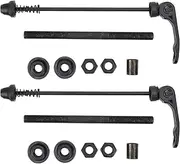Bike Quick Release Skewer Bicycle Quick Release Lever Bikes Hubs Quick Release Skewer High Strength Corrosion Resistant Quick Install Lightweight Hollow Shaft Set for Road