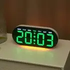 Multifunctional Clock with Alarm Temperature and Adjustable Ambient Light