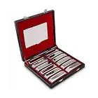 Swan Harmonica 10 Hole Blues Harmonica Set 7/12 Tone Set Suit Gift Box Mouth ...
