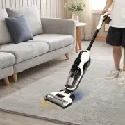 Battery Powered All-In-One Cordless Wet & Dry Vacuum Cleaner Mop for Hard Floor