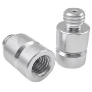 2-Pack Aluminum GPS GNSS Adapter 5/8 Inch Thread
