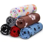 Comsmart Dog Blankets for Small Dogs 6 Pack Puppy Blanket Cute Paw Print Pet ...