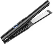 Cordless Hair Straightener Portable Flat Iron Hair Straightener Mini Travel Flat Iron Rechargeable 3 Adjustable Temperature Straightener