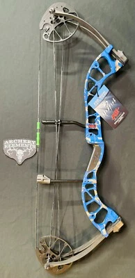 PSE D3 Bowfishing Compound Bow Blue Left Hand New
