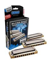 Hohner 532 Blues Harp Pro Pack - MS-Series Harmonicas