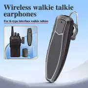 Walkie Talkie Headset Wireless Bluetooth Earphone for BaofengUV-5R Two Way Radio