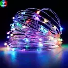 100/200 LED Solar Copper Wire String Lamp Outdoor Garden Fairy Decorative Light