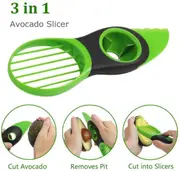 3-in-1 Avocado Fruit Slicer Knife Peeler Vegetable Cutter Kitchen Utensils Tool - 2/3/4 PCS