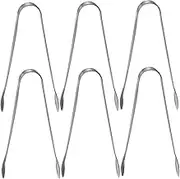 Stainless Steel Mini Pliers 6 Small Serving Tongs for Sugar Cube Ice Appetizers