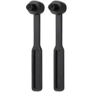 2 Pcs Stylus Cleaning Brush Record Turntable Cleaner For Needles