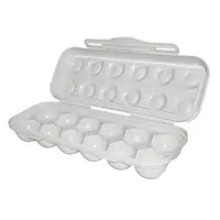 在飛比找momo購物網優惠-【生活King】米諾諾12格雞蛋收納盒-2入組(非食品用)