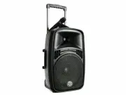 Wharfedale Portable Battery powered 12" PA System 2 wireless mic, blue tooth MP3