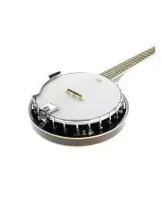 [Karrera] 6 String Bluegrass Resonator Banjo Gloss Black Brown
