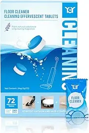 [YGY] Floor Cleaning tablets for Tineco Floor ONE/iFloor Wet Dry Vacuum Mop|Clean Machine,Floor 2 in1-Getting rid of machine odors|Cleaning Tablets are Easy and Safe to Use，72 pack