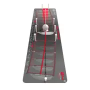 Wellputt Wellstroke Swing 24° Arc Putter Training Aid Red