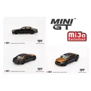 (Preorder) Mini GT 1:64 Bentley Flying Spur – Orange Flame / Onyx