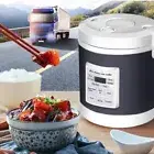 Travel Friendly 12V/24V Rice Cooker Heating Lunch Box Meal Heater Warmer