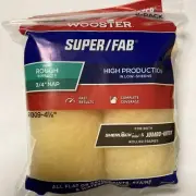 4-1/2" Wooster Brush RR309 Jumbo-Koter Super/Fab Roller 3/4-Inch Nap 2 Pack