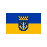 Flag of Solingen Germany - STICKER Vinyl Kiss-Cut Decal