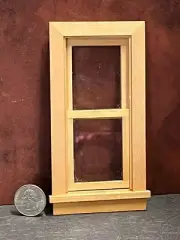 Dollhouse Miniature WORKING Window 1:12 one inch scale Dollys Gallery C72