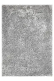 Qute Shaggy Silver Grey Rug